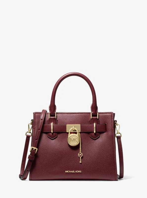 Michael Kors Hamilton Small Leather Satchel
