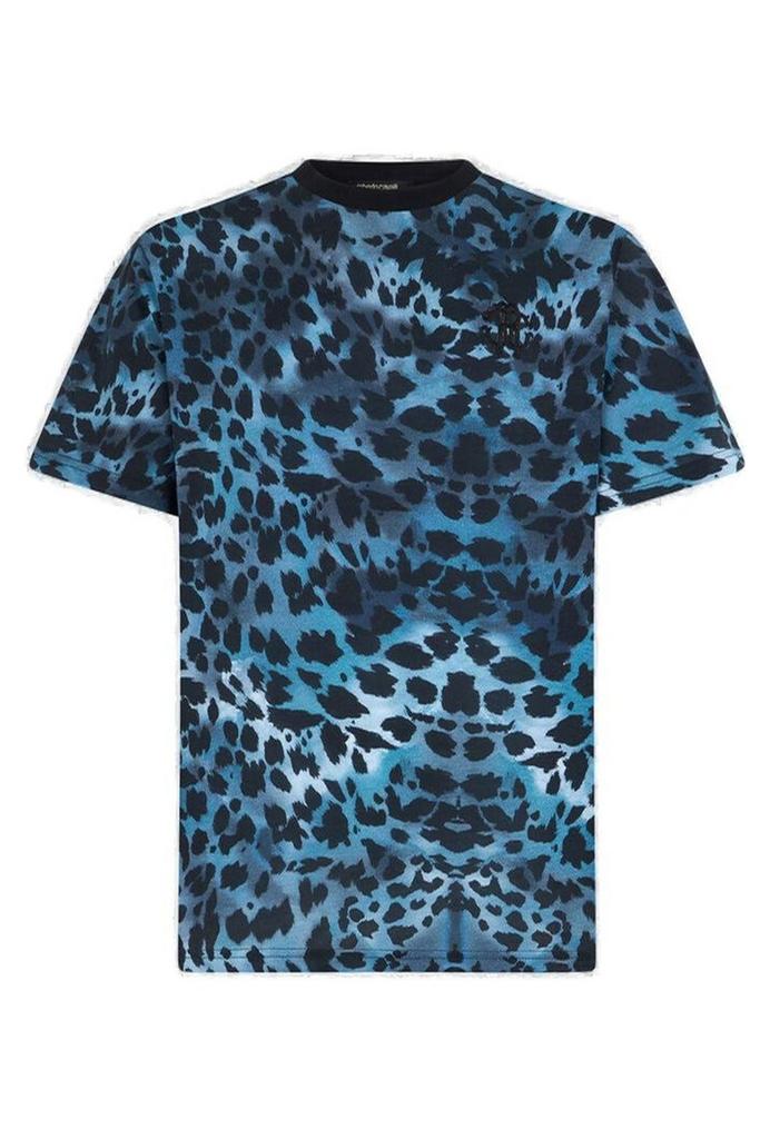 Roberto Cavalli Roberto Cavalli Jaguar Skin Print T-Shirt