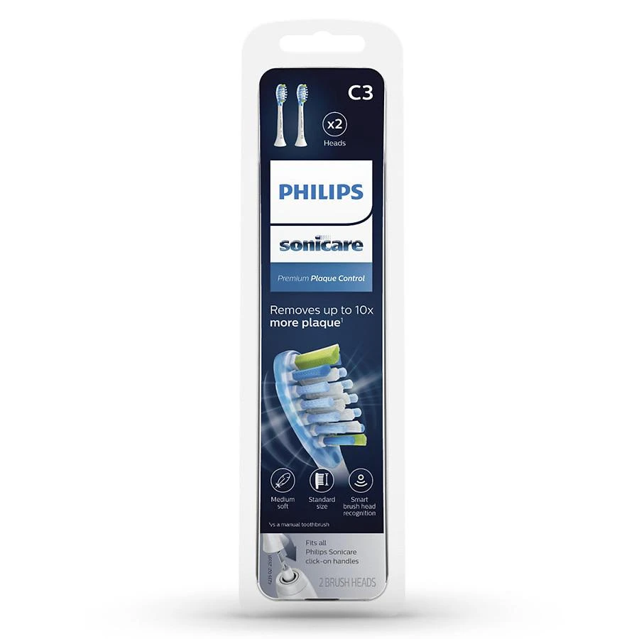 Philips Sonicare Premium Plaque Control Replacement Toothbrush Head, HX9042/65 2