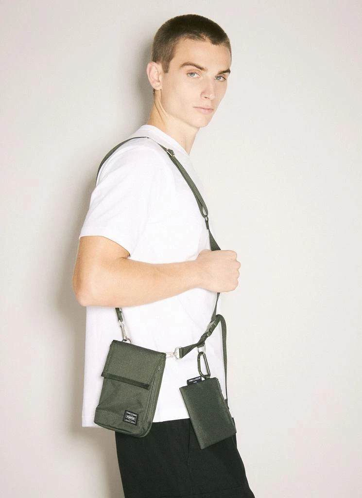 Comme des Garcons Logo Patch Crossbody Bag 4