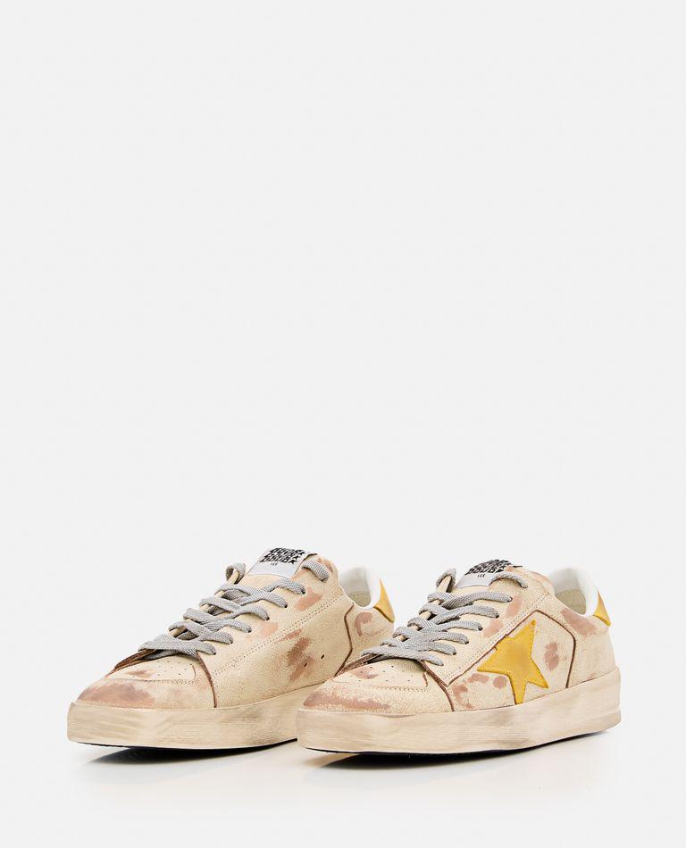 Golden Goose Stardan Leather Upper Nabu Star And Heel