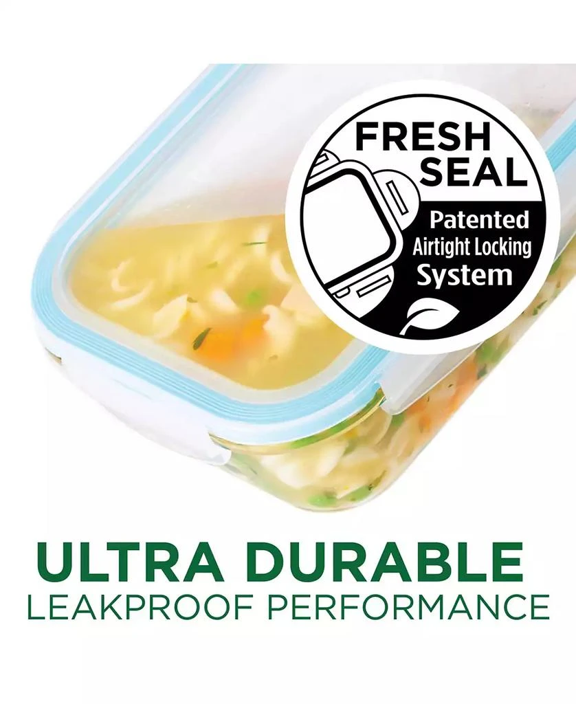 Lock & Lock Purely Better™ 6-Pc. 25-Oz. Divided Food Storage Containers 4