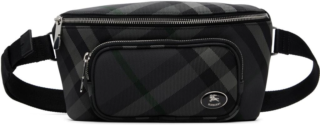 Burberry Gray ML Heritage Belt Bag