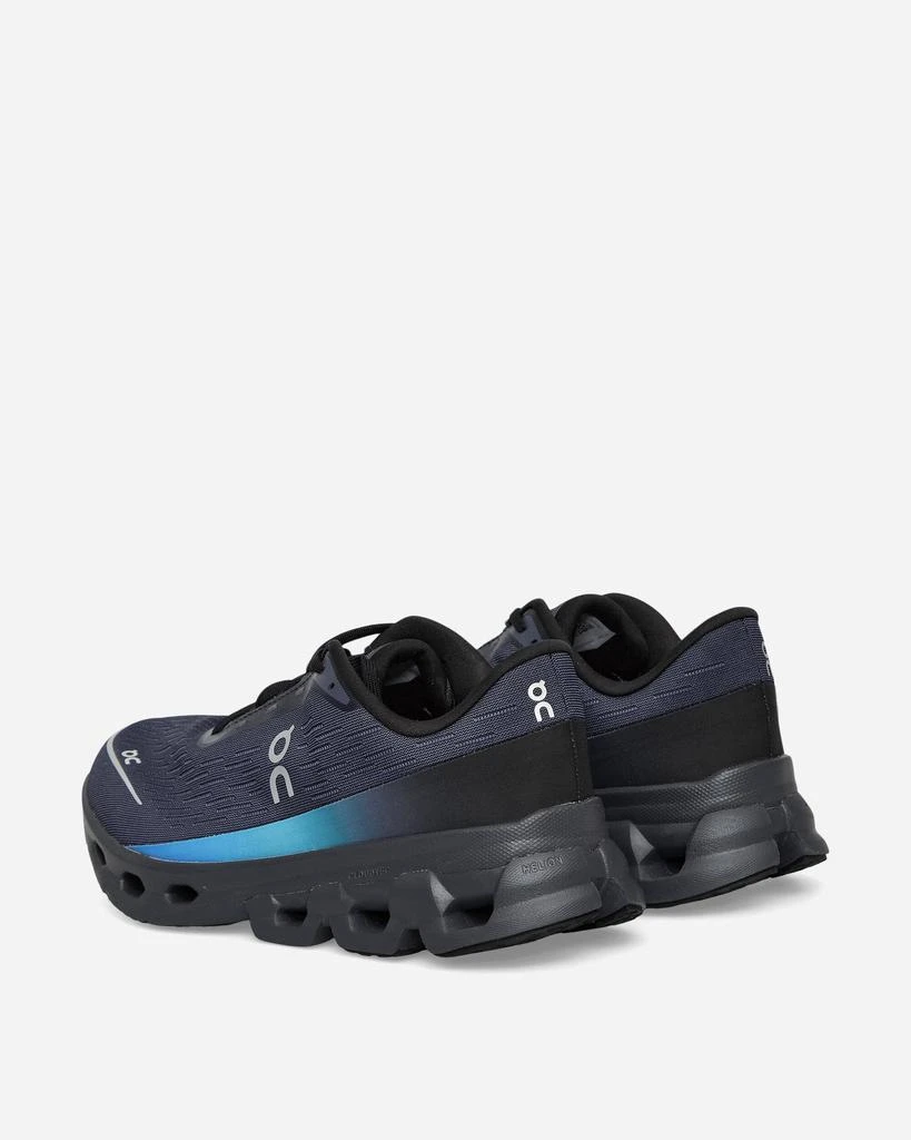 On Women's Cloudspark Sneakers Black / Blueberry 5