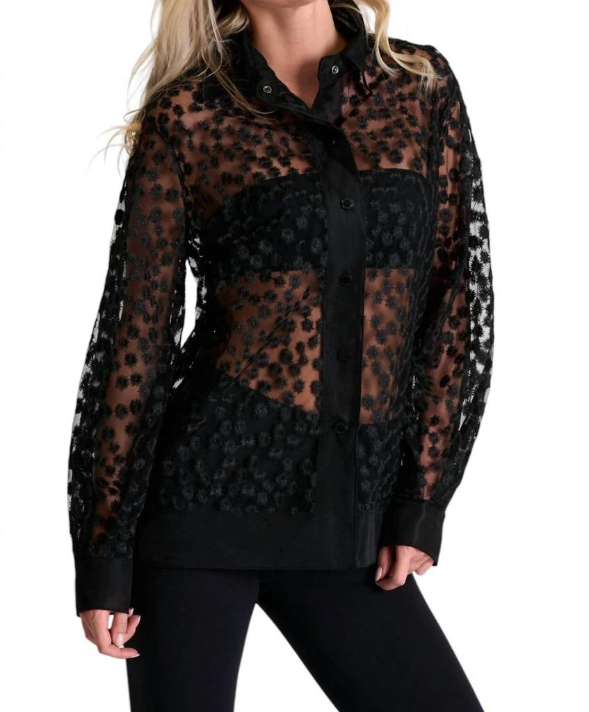 Shan Shan - Embroidered Floral Shirt 1