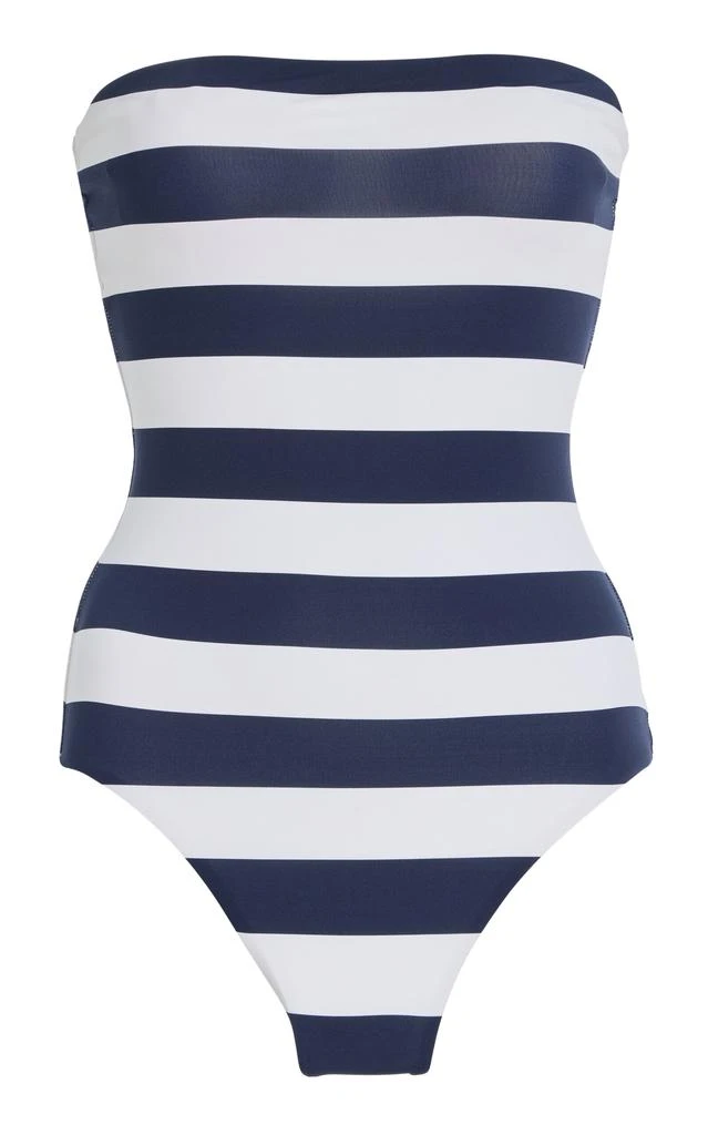 Bondi Born BONDI BORN Alba One Piece - Navy Stripe - Moda Operandi