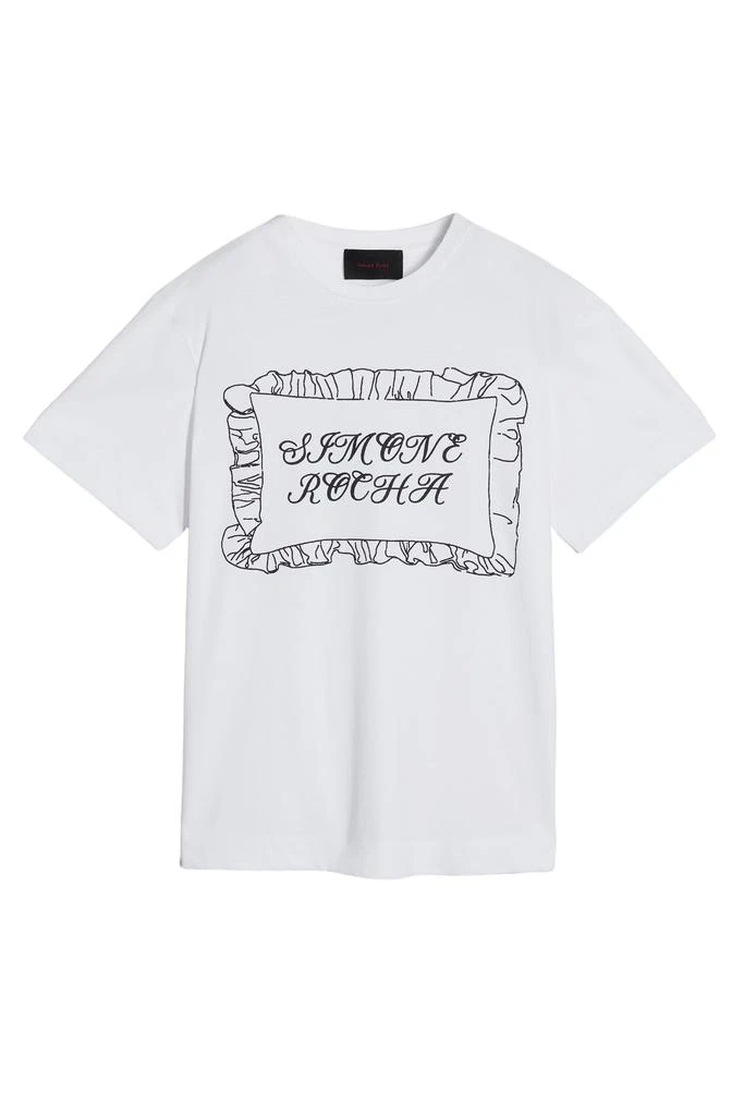 Simone Rocha Pillowcase Logo Print T-Shirt