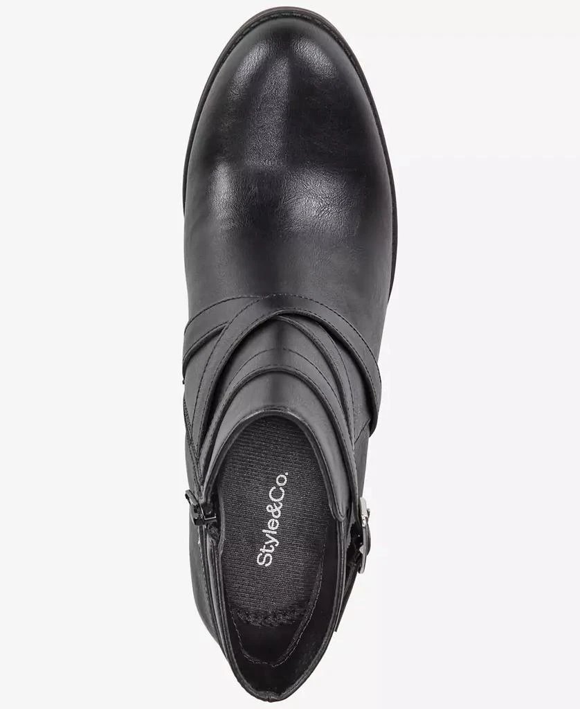 Style & Co Women's Zetaa Strappy Belt-Heel Booties, Created for Macy's 13