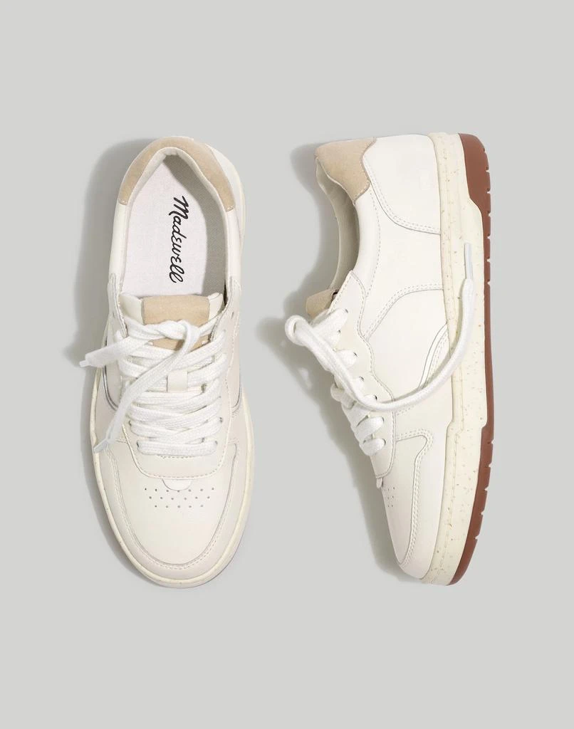 Madewell Court Sneakers in White Leather 1