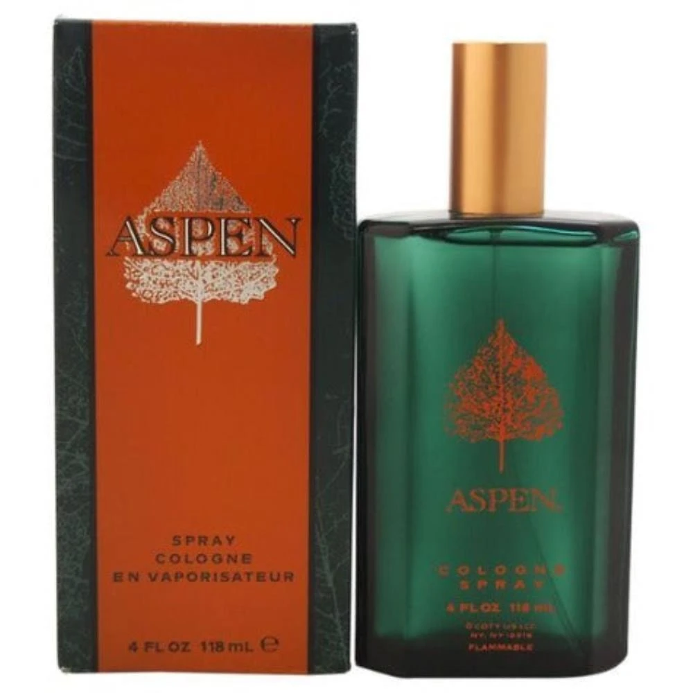 Coty 2PCS Combo Aspen Eau De Cologne  Men's Cologne 4.0 Oz 1