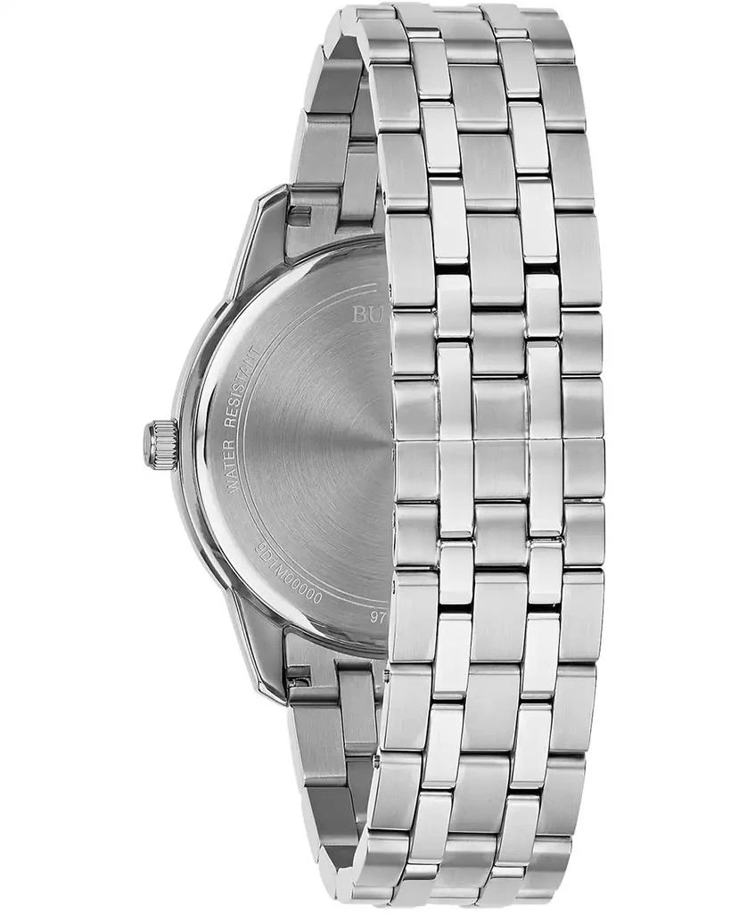 Bulova Men's Sutton Stainless Steel Bracelet Watch 40mm 3
