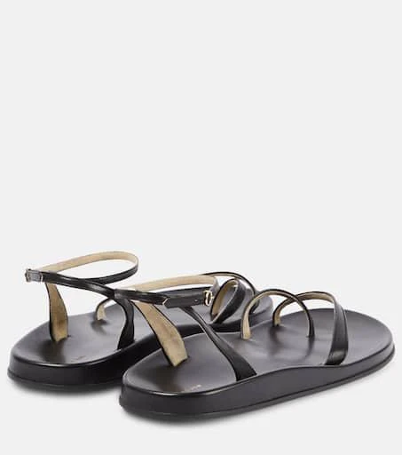 The Row Hugh leather sandals 2