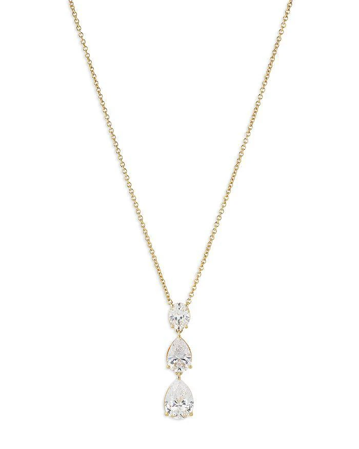 Nadri Chiara Pear Shape Drop Pendant Necklace, 16" 1