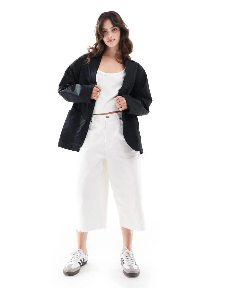 Carhartt WIP Carhartt WIP franky relaxed fit blazer in black 4