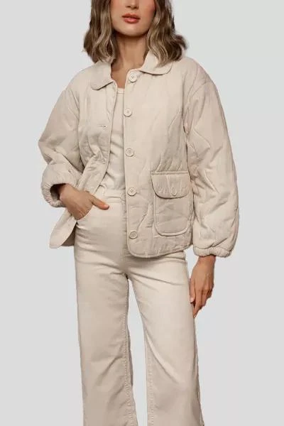 Whimsy and Row Whimsy + Row Liam Organic Cotton Quilted Jacket 4