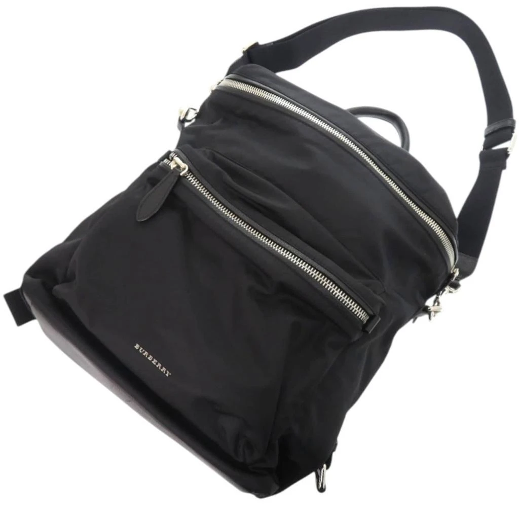 Burberry Nylon Acrylic Polyamide Backpack (Pre-Owned) 3