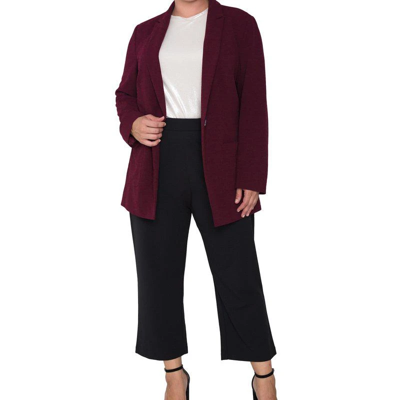 Standards & Practices Plus Size Women's Blazer Jacket 2