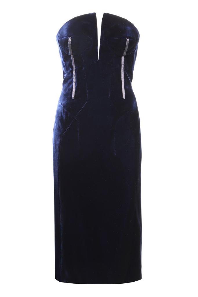Tom Ford Tom Ford Velvet Strapless Evening Dress - Dresses