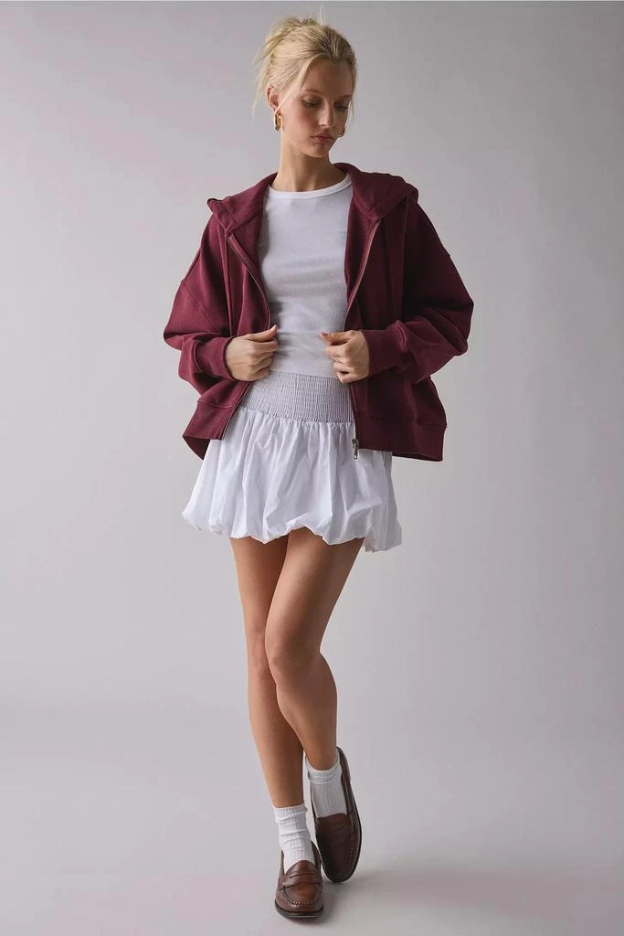 The Upside THE UPSIDE Ryder Jude Cropped Zip-Up Hoodie Sweatshirt 2