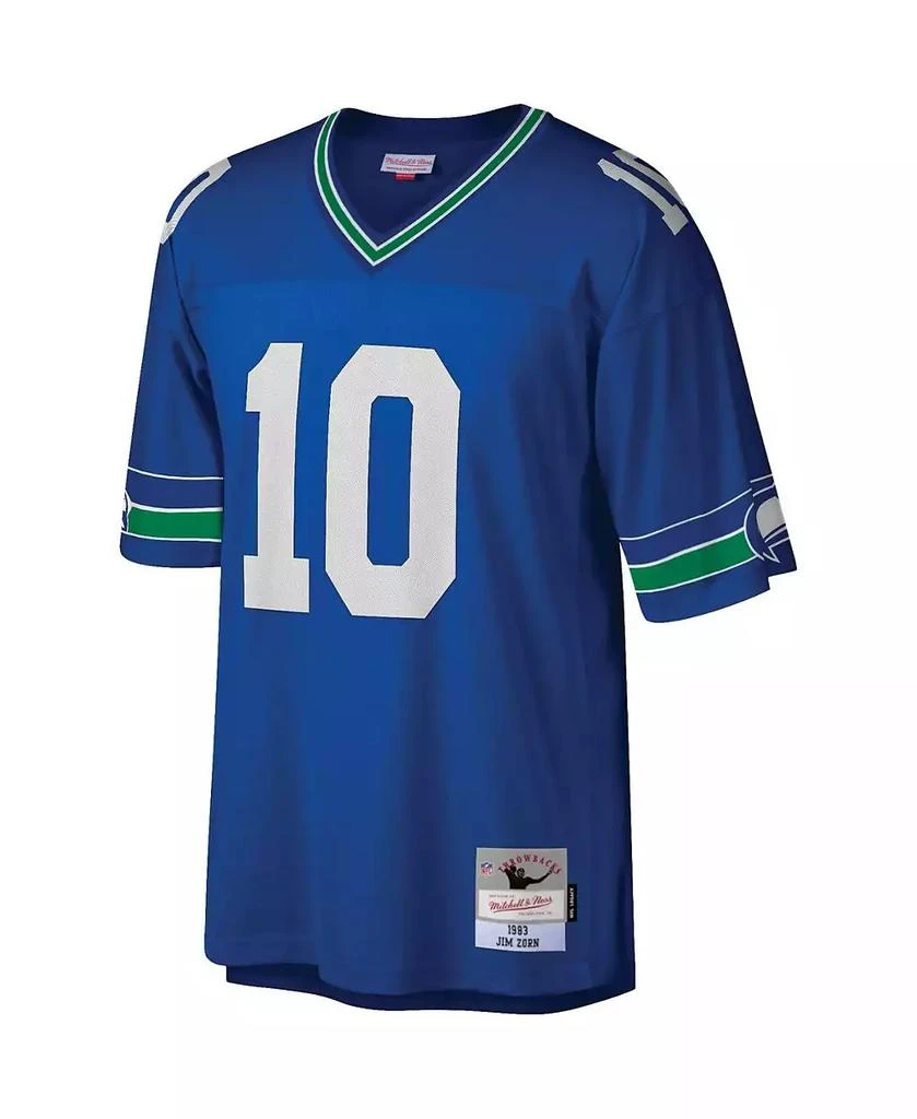 Mitchell & Ness Men's Jim Zorn Royal Seattle Seahawks Legacy Replica Jersey 2