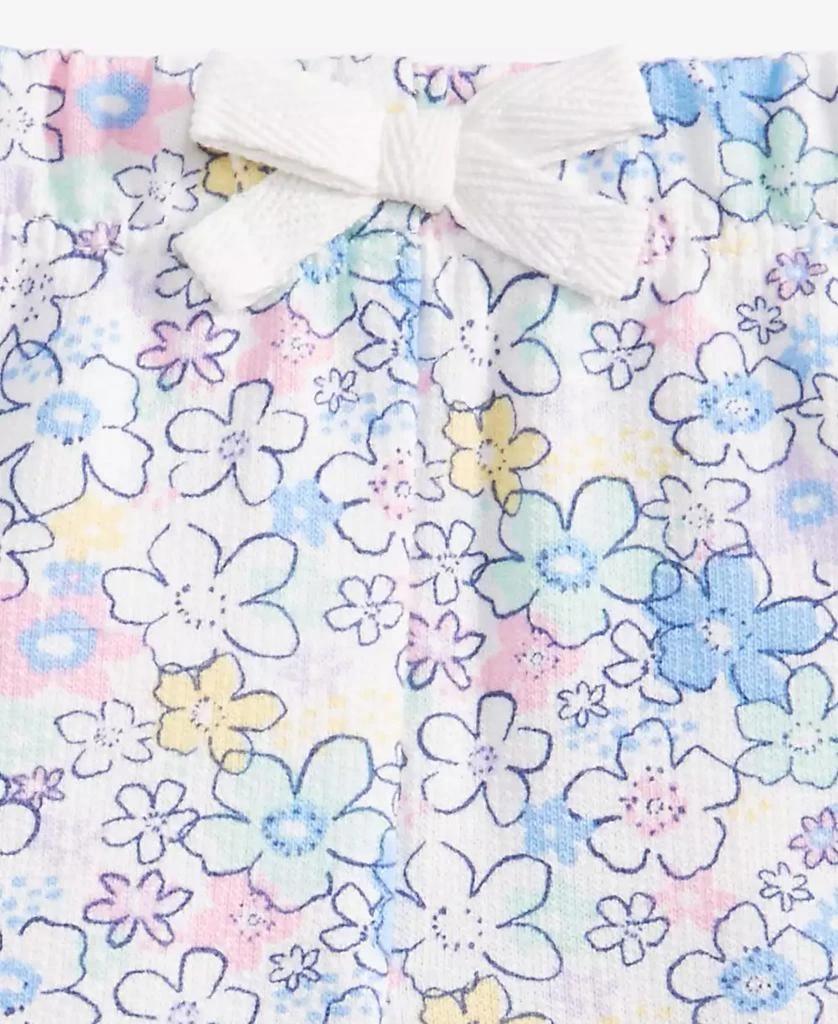 First Impressions Baby Girls
 French Terry Floral-Print Shorts, Macy
s Exclusive 3