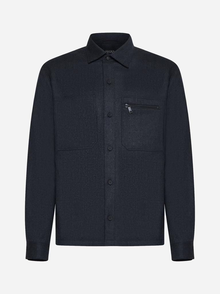 Zegna Techmerino overshirt