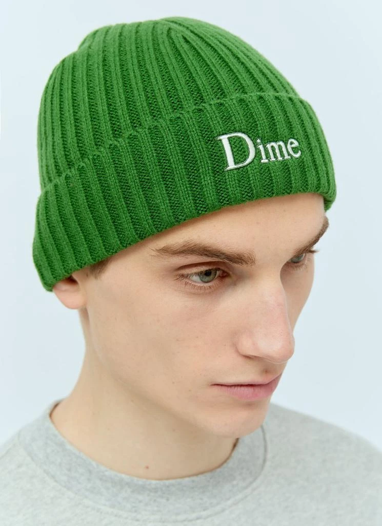Dime Dime Classic Ribbed Beanie Hat 1