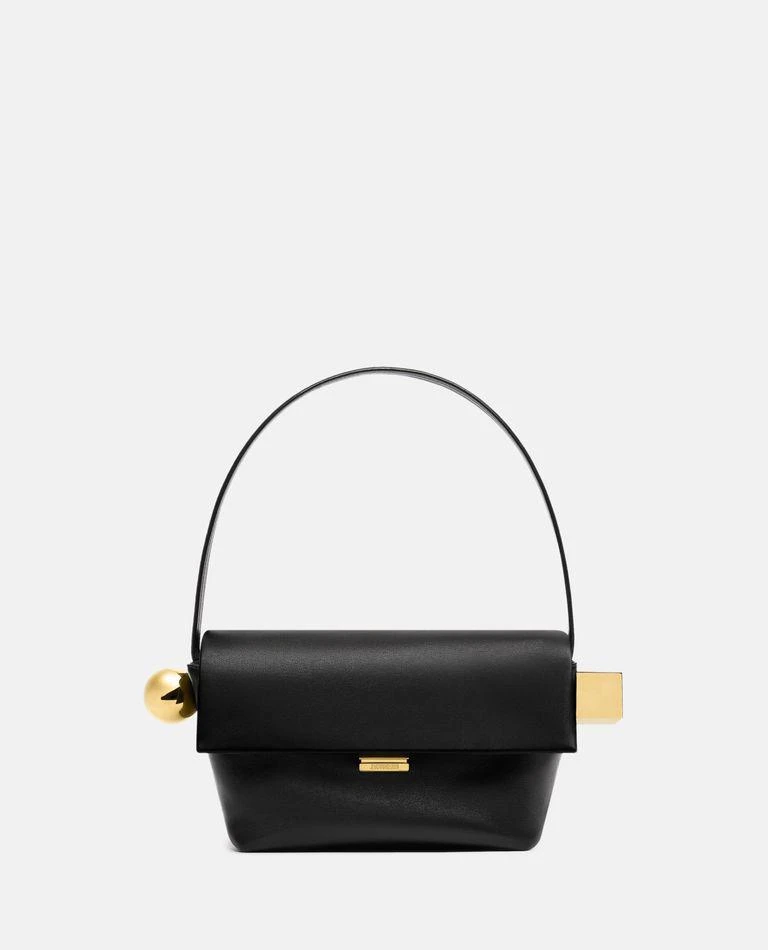Jacquemus Le Rond Carre Leather Shoulder Bag 1