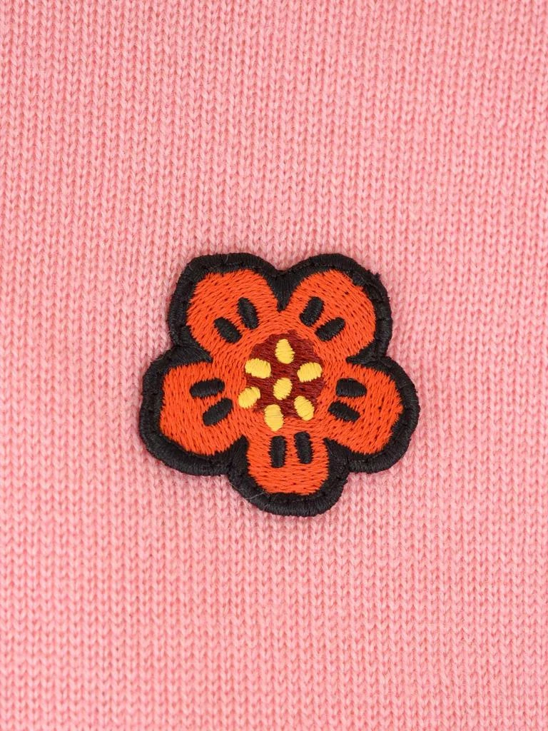 Kenzo Kenzo Boke Flower Crest Short-Sleeved Jumper 3