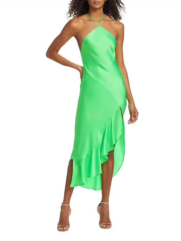Amanda Uprichard Dasha Dress In Mojito 1