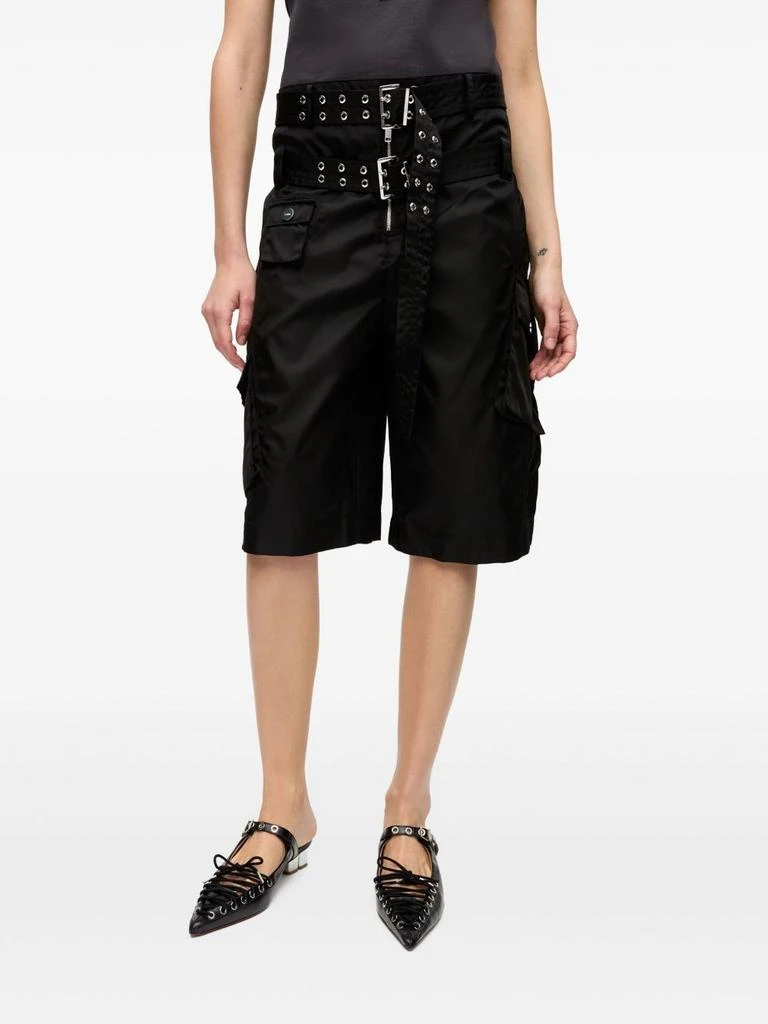 Ganni GANNI - Nylon Cargo Shorts 4