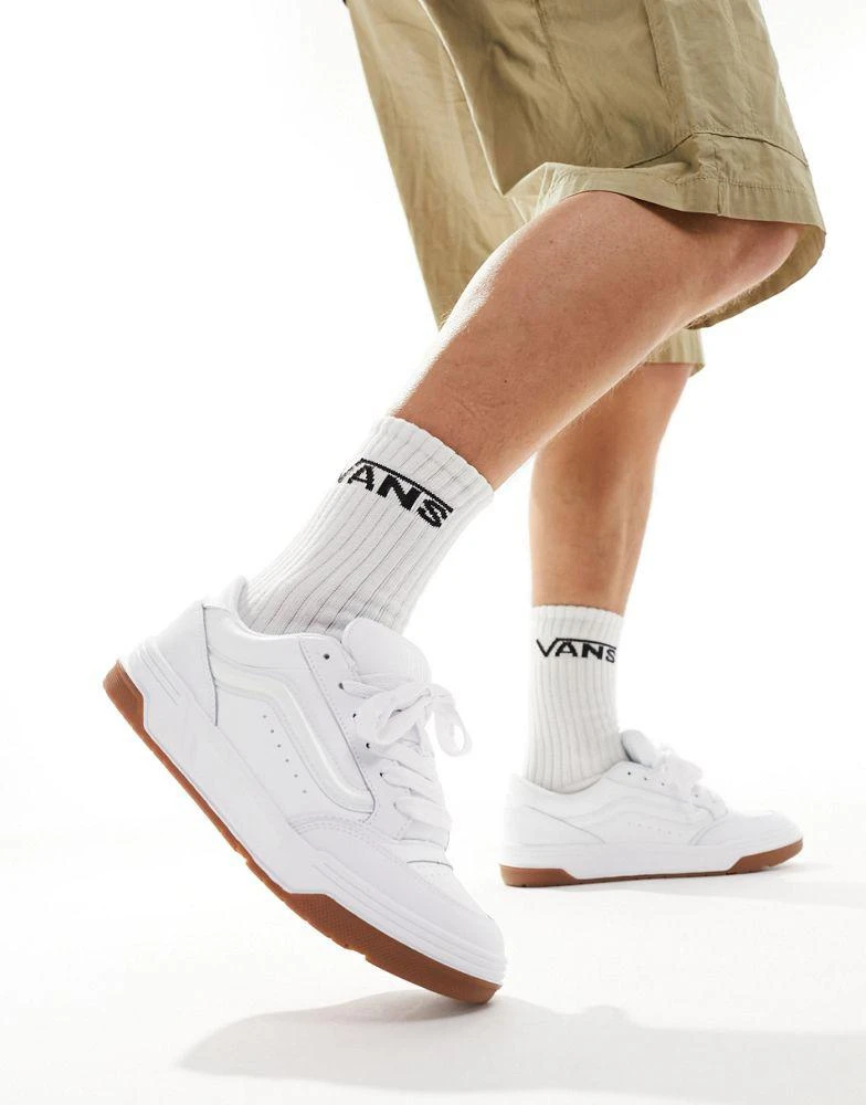 Vans Vans Hylane chunky trainers in white with gum sole 5