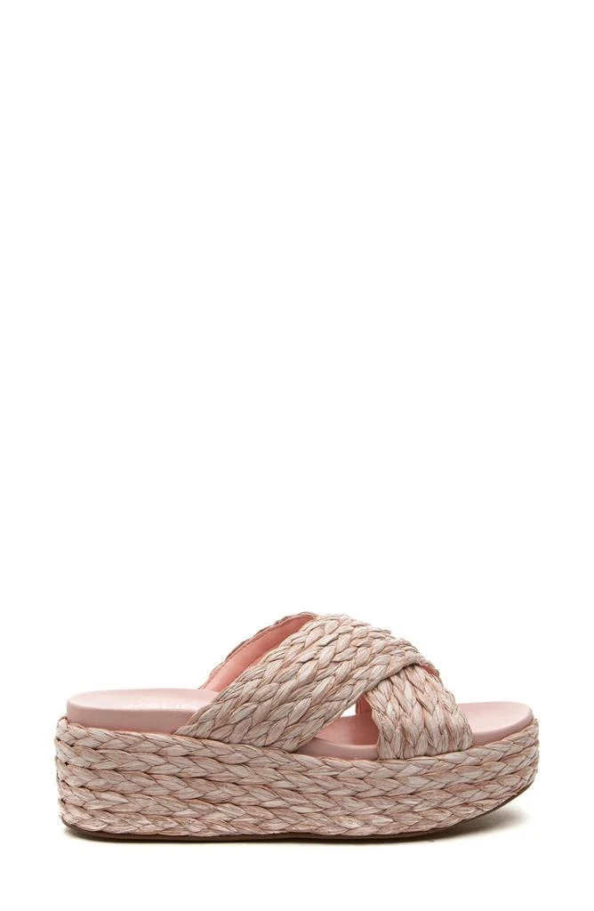 J/SLIDES NYC Quilla Platform Wedge Slide Sandal 4