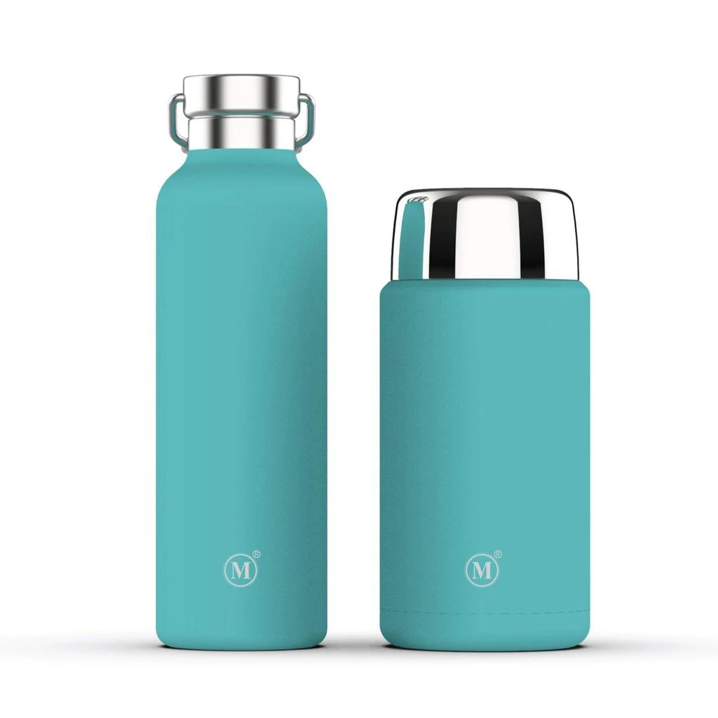 MNML Insulated Food Jar + Flask - 25oz Set, Echo Peach 6