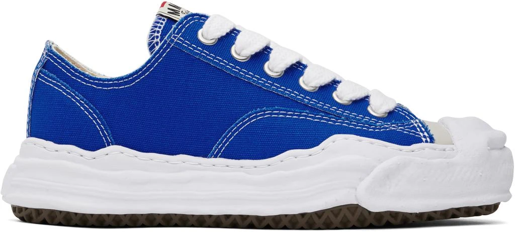 Maison MIHARA YASUHIRO Blue Hank OG Sole Canvas Low-Top Sneakers 1