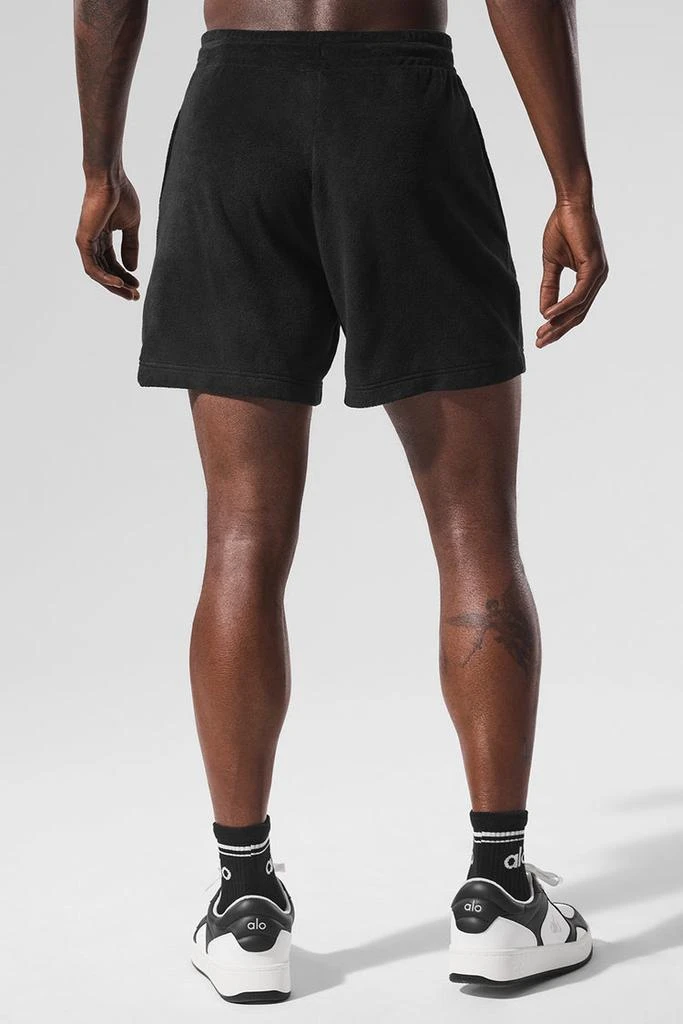 Alo 7" Coastal Terry Short - Black 4