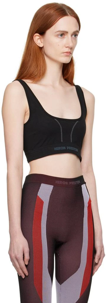 Heron Preston Black Active Sports Bra 2