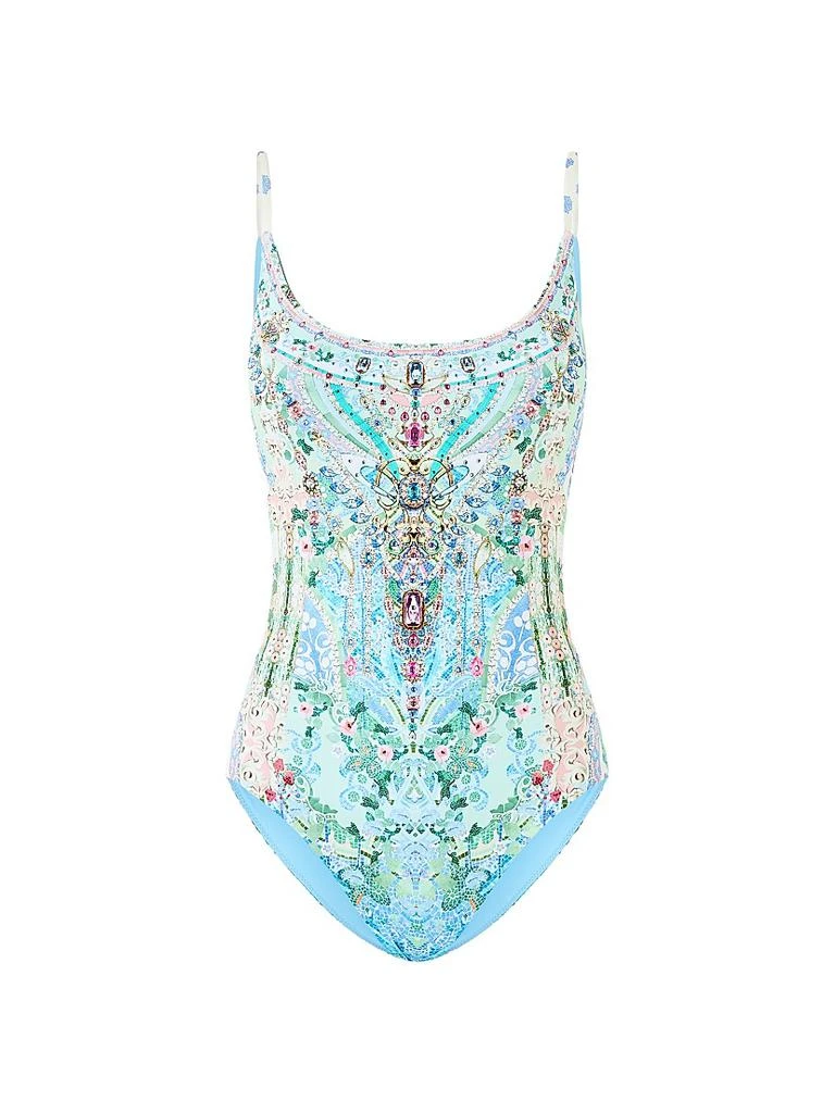 Camilla Midsummer Mosaics Scoopneck One-Piece Swimsuit