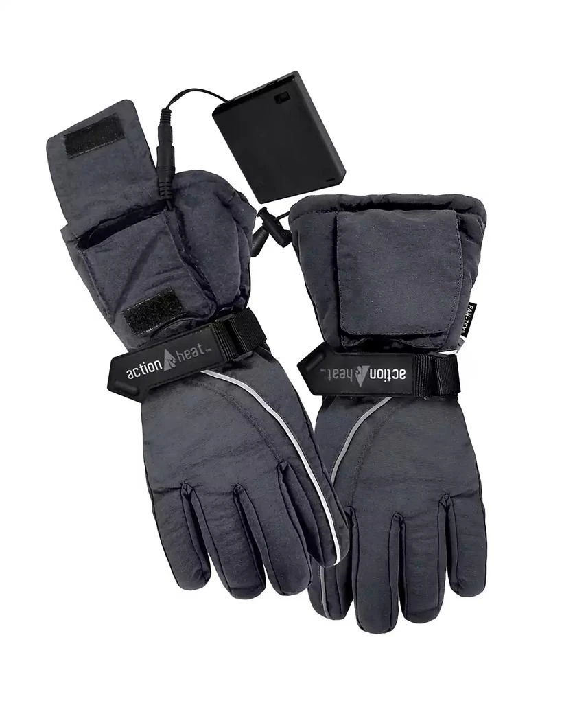 ActionHeat Men's AA Battery Heated Snow Gloves Navy - One Size 2