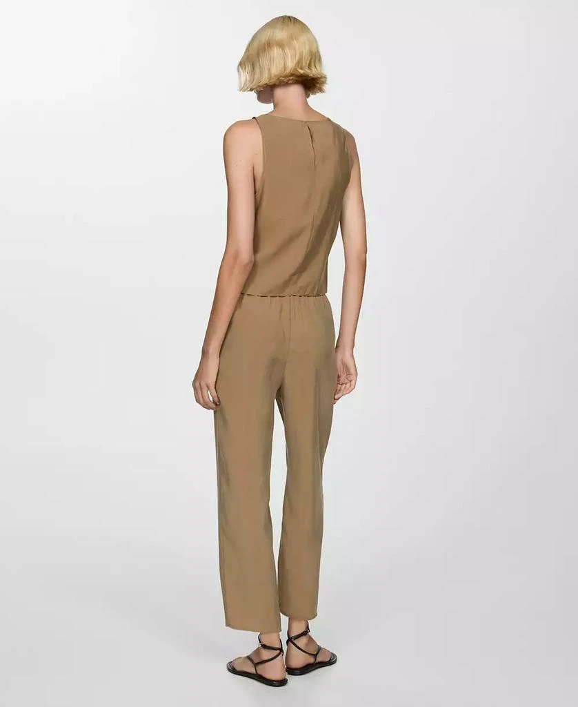 Mango Women's Modal Straight Pants 8