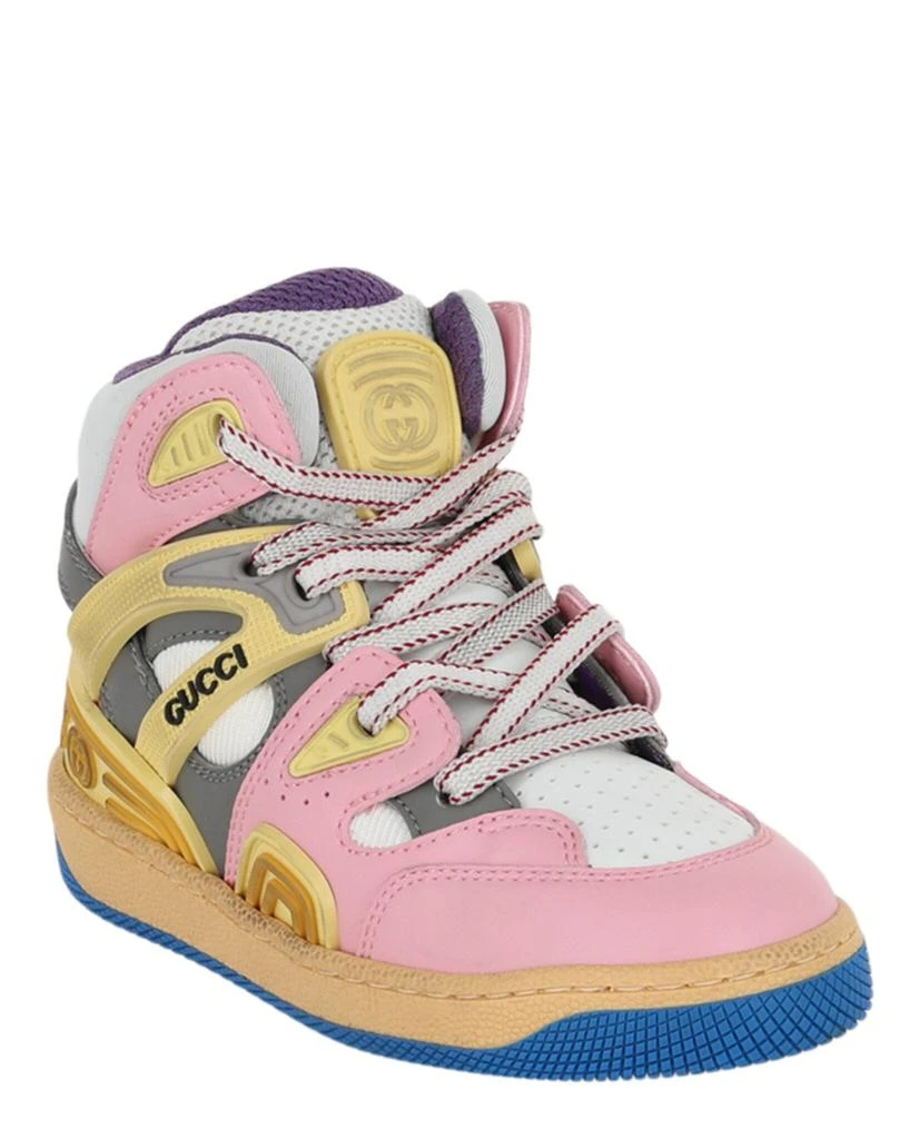 Gucci Colorblock High-Top Sneakers 2
