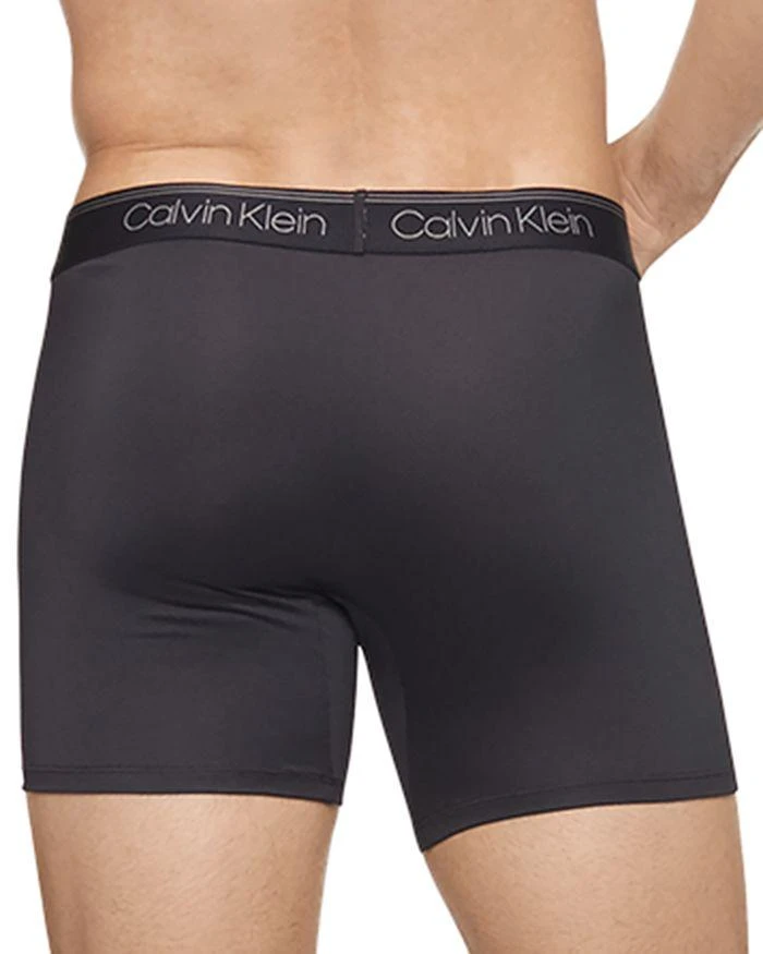 Calvin Klein Microfiber Stretch Wicking Boxer Briefs, Pack of 3 3