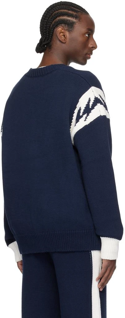 Rhude Navy Lightning Cardigan 3