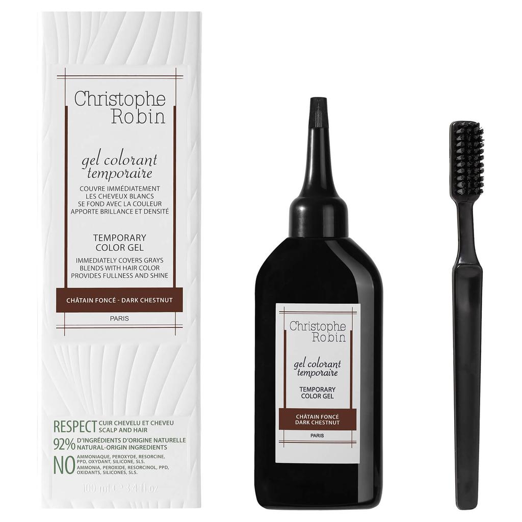 Christophe Robin Christophe Robin Temporary Color Gel - Dark Chestnut 3.4 fl. oz.