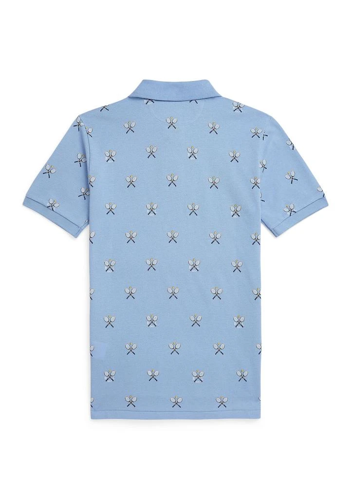 Ralph Lauren Boys 8-20 Tennis-Print Cotton Mesh Polo Shirt 2