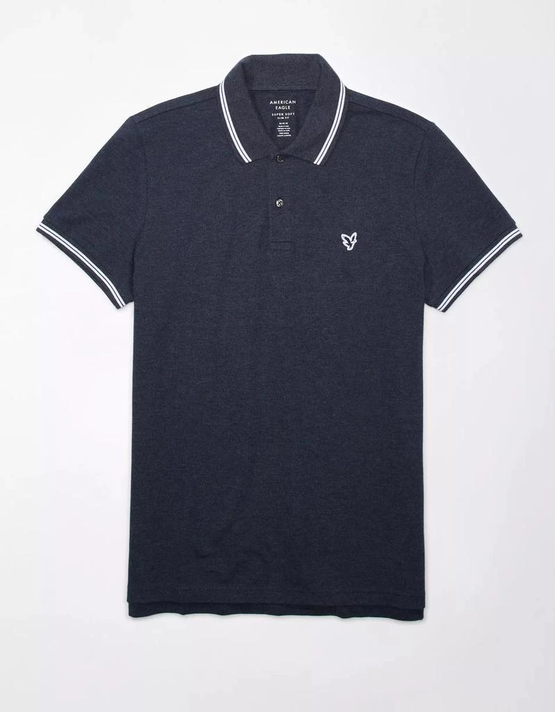 AE AE Lived-In Slim Fit Pique Polo Shirt 3