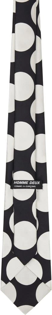 Comme des Garcons Black & White Polka Dot Tie 2