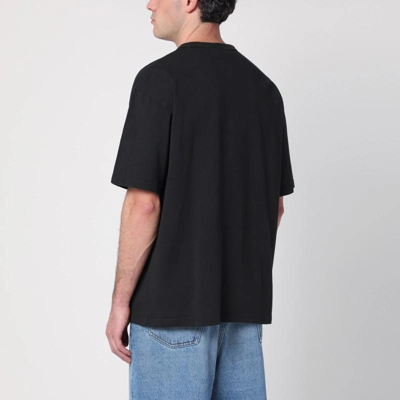 CHAMPION Black cotton crew-neck T-shirt 4