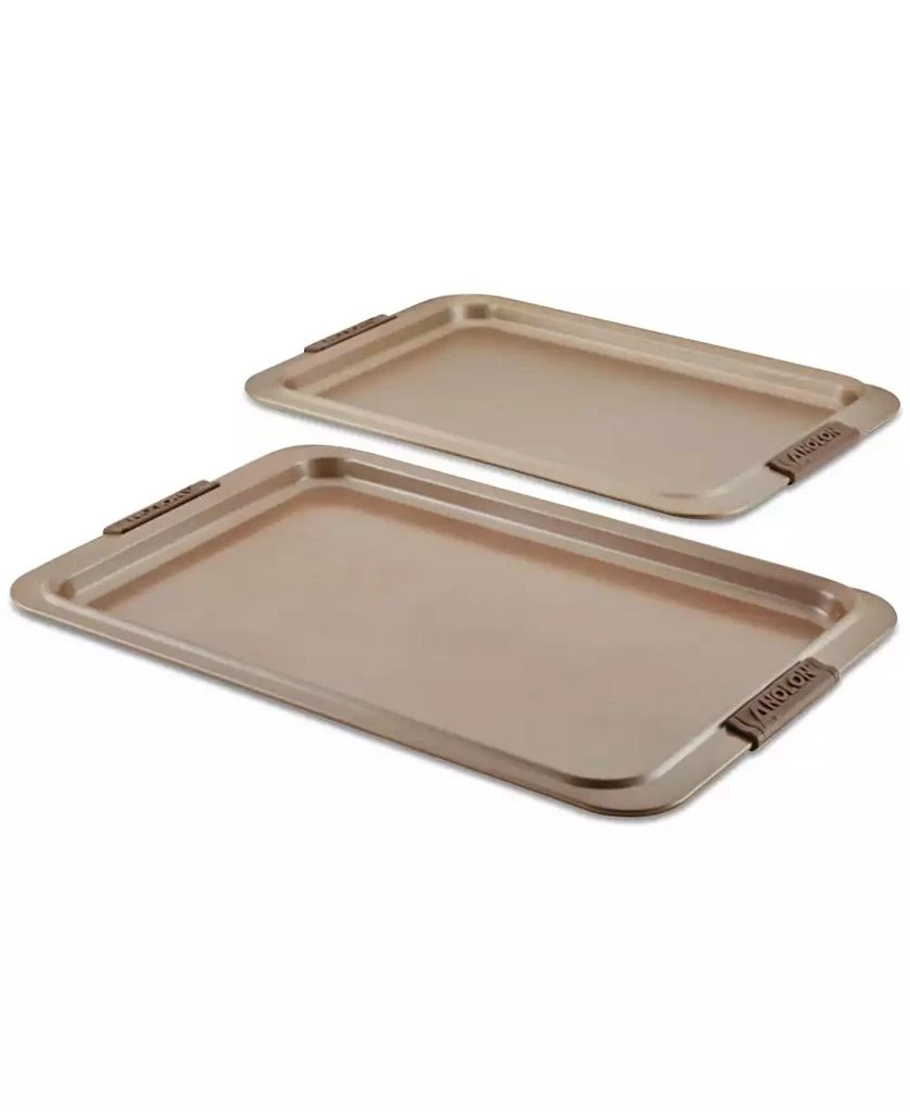 Anolon Advanced Bakeware Nonstick Cookie Sheets, Set of 2