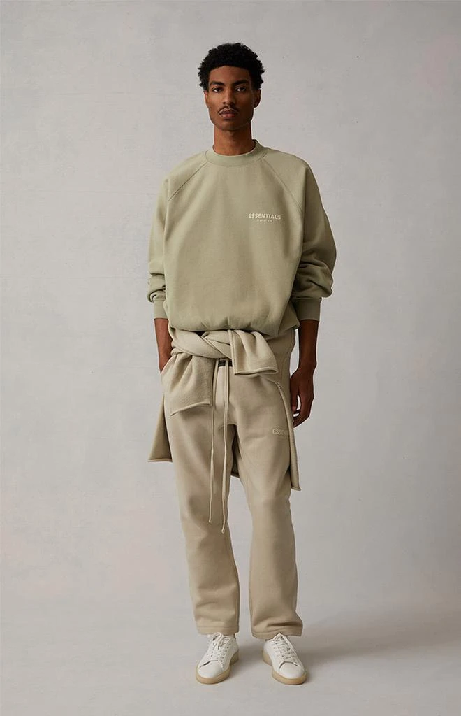 Essentials Sea Foam Crew Neck Sweatshirt 6
